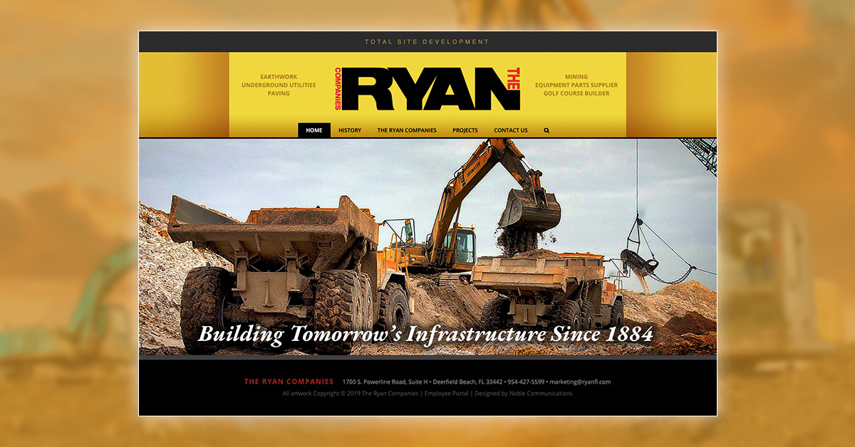 Smalling Studios designed the contractor website for Ryan Companies. Using the Avada theme, the WordPress website was responsive to different device sizes.