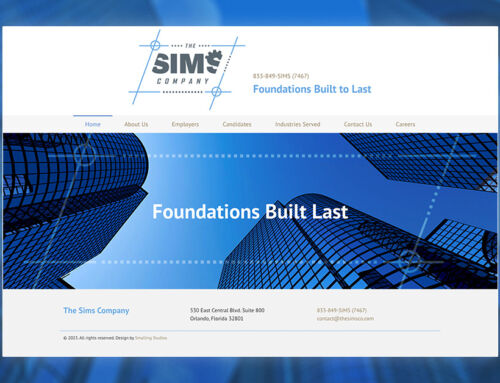 The SIMS Company Website