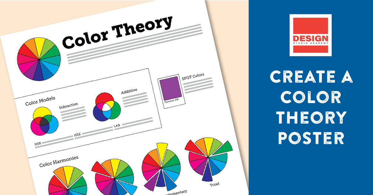 Learn how to create a color theory poster